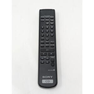 Sony RM-DC355 CD Remote Control Black Infrared | Tested And Working, OEM Genuine